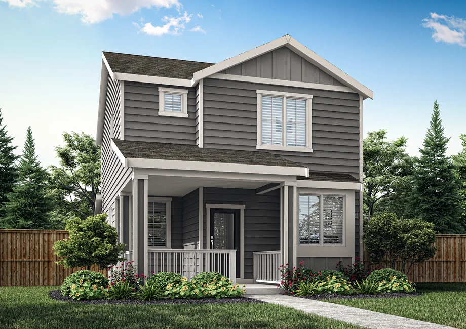 McKenzie model home at Dove Landing — front exterior (real photo)